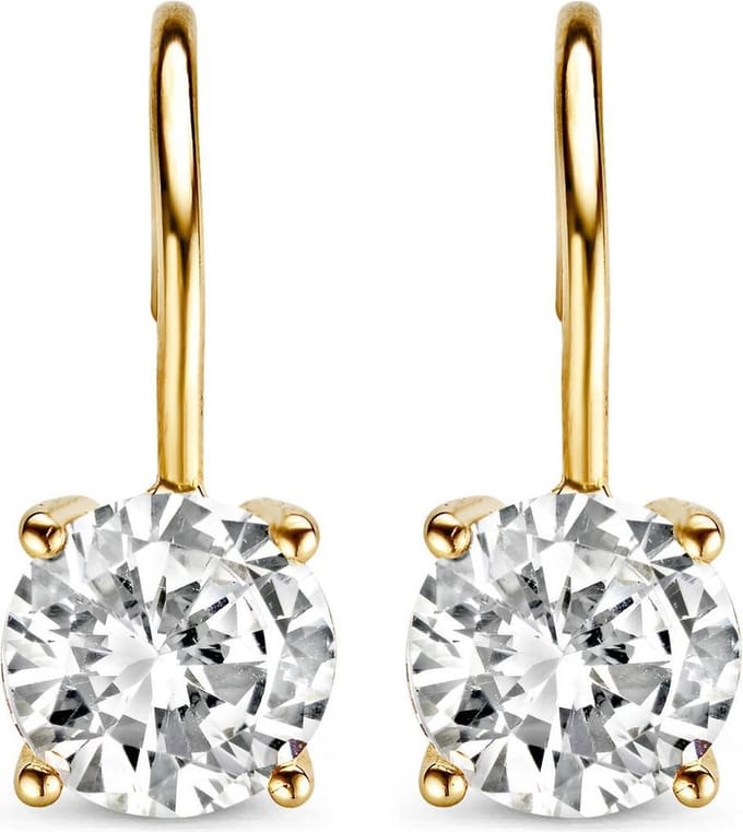 Blush Oorbellen 7055YZI -  Geel Goud (14Krt.) met Zirconia