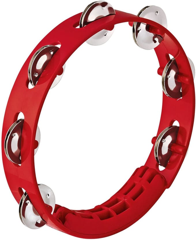 Meinl Compact ABS Tambourine 8" (Red) - Tamboerijn