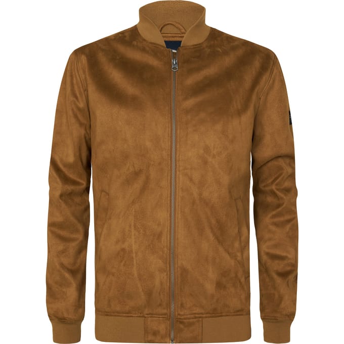 Petrol Industries - Heren Bomber Jas Atlas - Bruin - Maat S