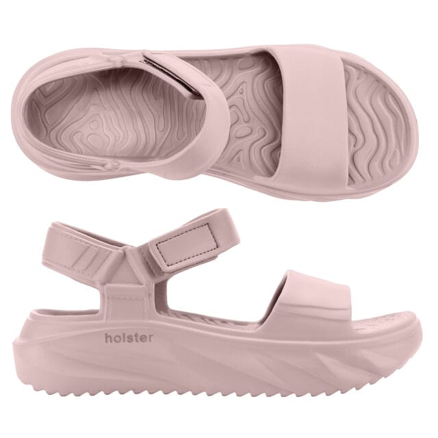 Holster Cloudnine natural flatform sandaal vegan comfort & duurzaam design