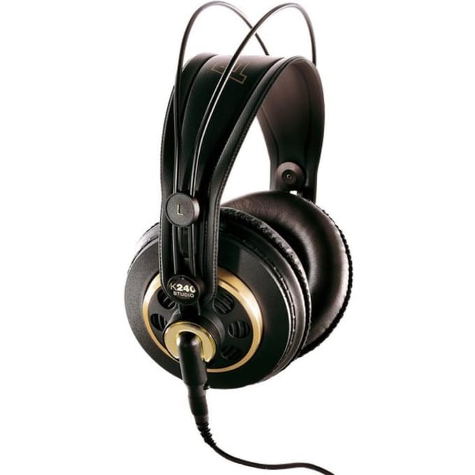 AKG K240 Studio - Studiohoofdtelefoon - Półotwarte - Verwijderbare Kabel - Rondom het Oor