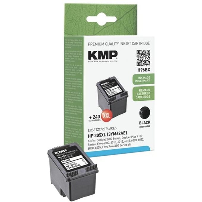 KMP SINGLEPACK H96BX inktcartridge 1 stuk(s) Compatibel Hoog (XL) rendement Zwart