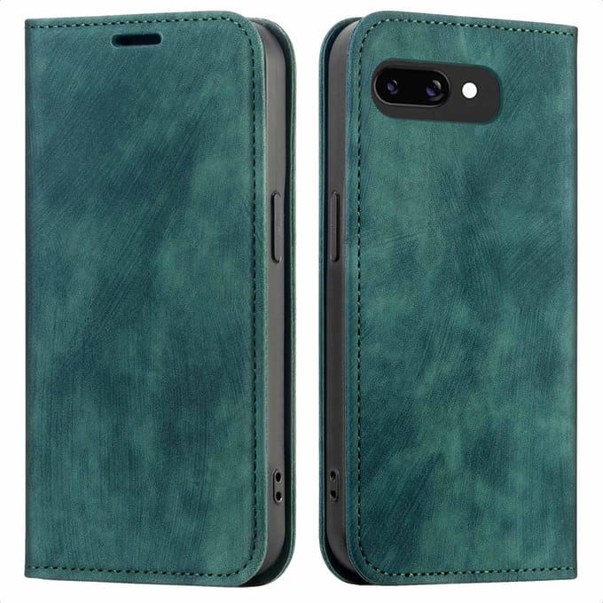 imoshion Hoesje - Geschikt voor Google Pixel 9a - Slim Bookcase - Groen