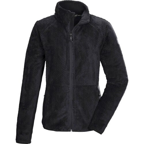 Killtec dames wintervest - fleece - 43296 - zwart - maat 42