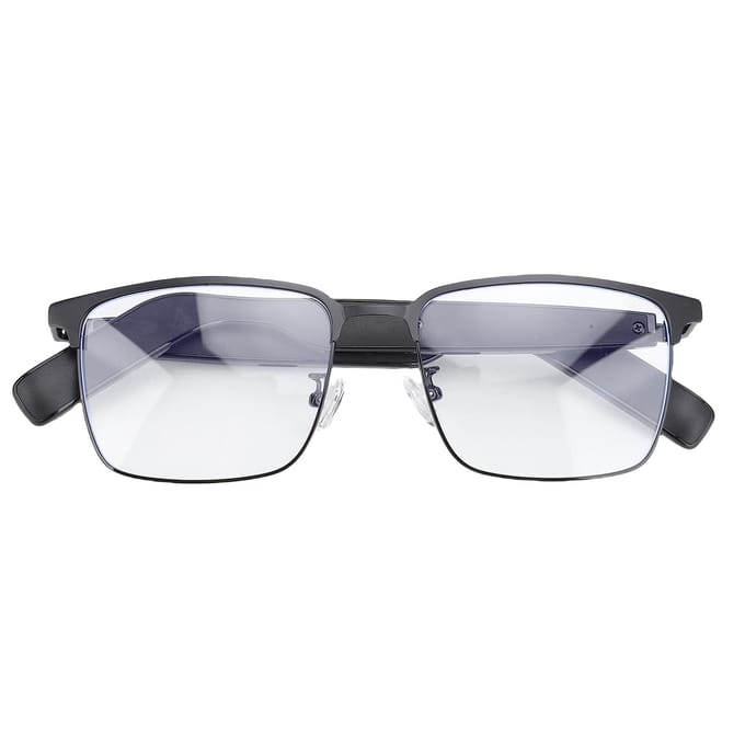 Lunettes de traduction IA Bluetooth V5.4 Microphone et haut-parleur intégrés Lunettes de traduction polarisées avec verres magnétiques Plus de 100