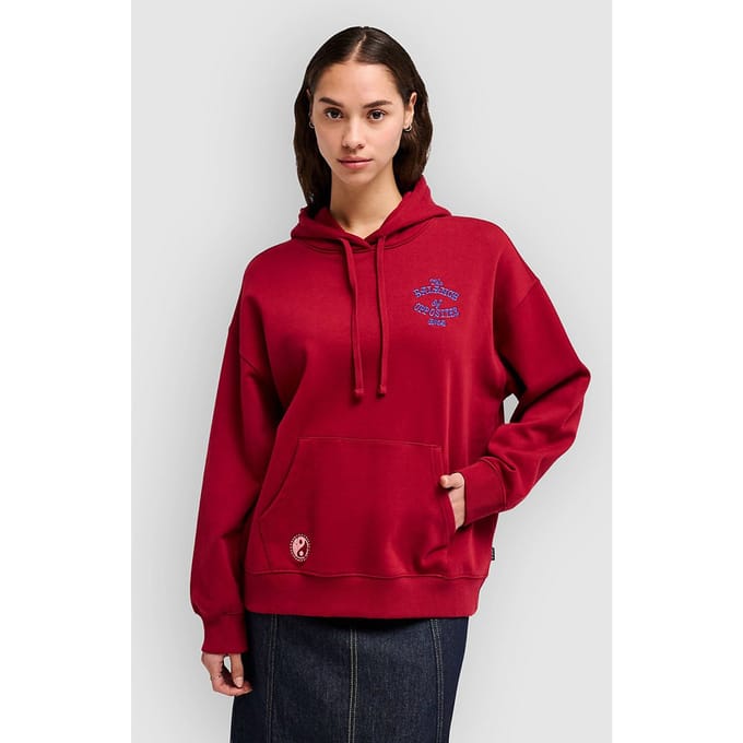 RVCA Dalas Snake Hoodie rood