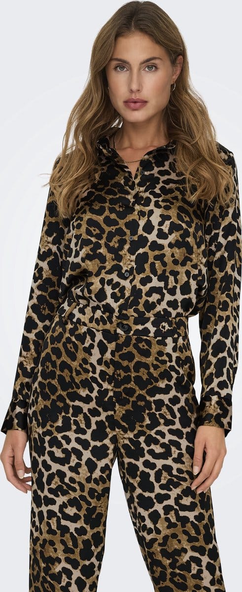 ONLY - ONLELMA L/S LOOSE SHIRT PTM - Dames - Blouses