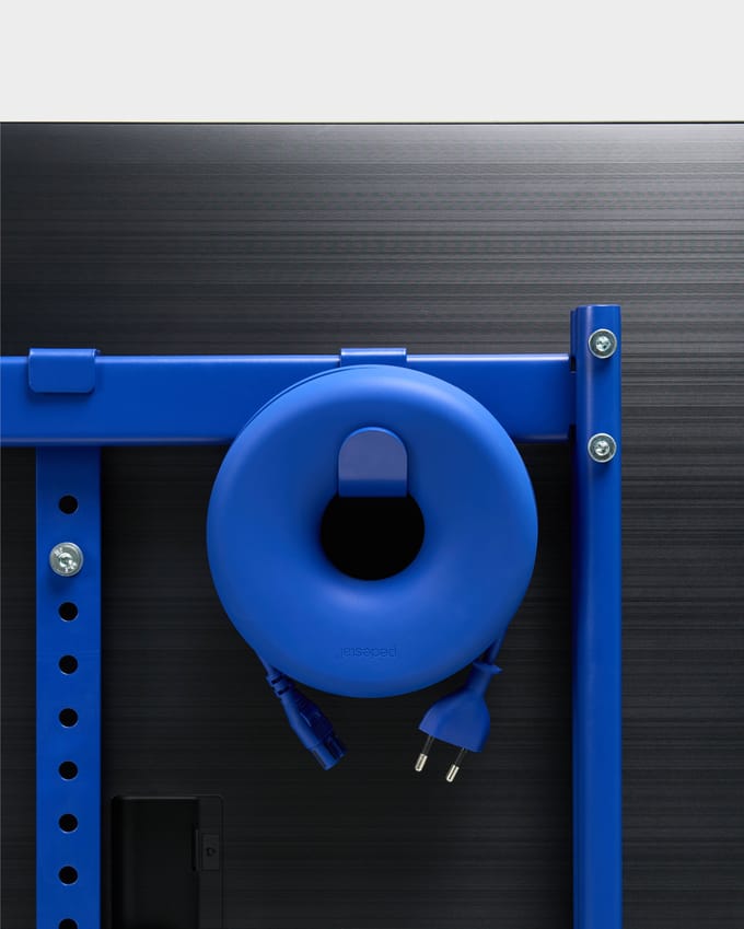 Pedestal Cable Bagel - ultra marine