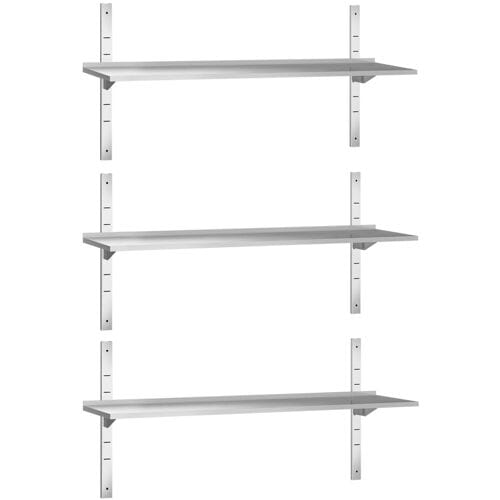 GGM Gastro 3-laags RVS wandschap PREMIUM - 1600x400mm