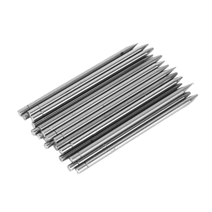 Ensemble de 23 pièces Bijoux Perles Grain Outil de Perlage Sertissage Pierre Diamant Gravure Métal gray