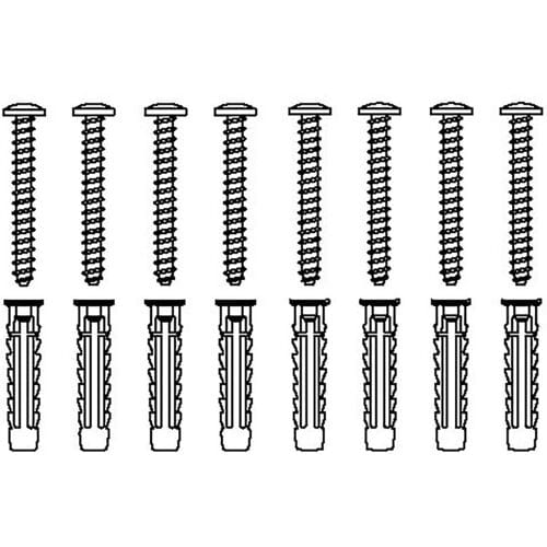 Pressalit fixing material for solid masonry V8616
