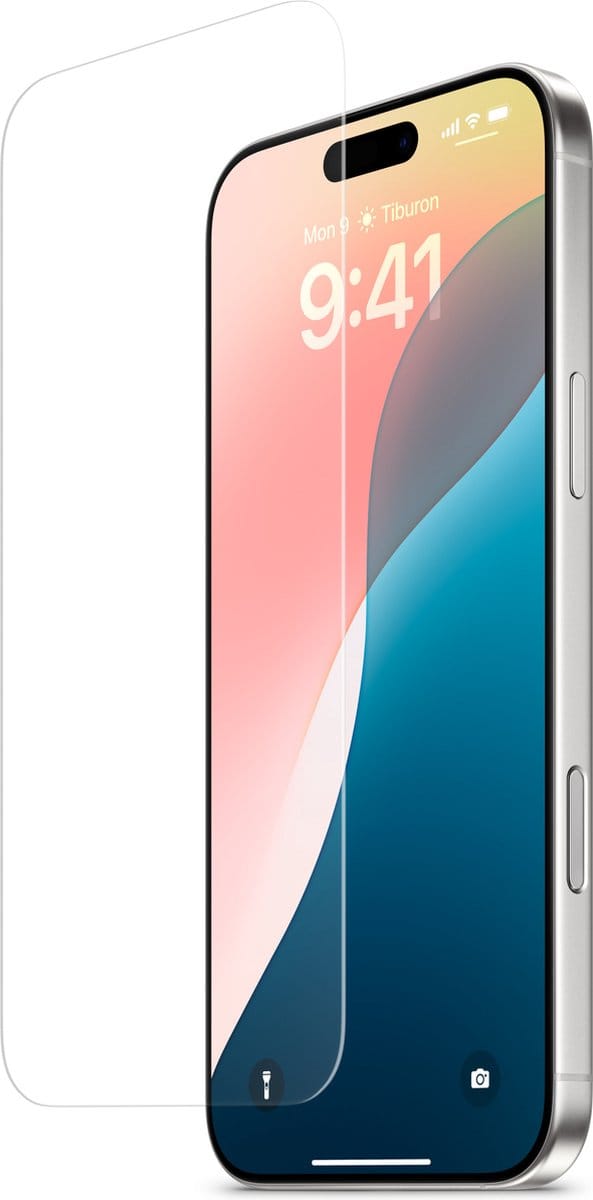 screenprotector Geschikt voor iphone 16 Pro max - premium kwaliteit tempered glass - Geschikt voor iPhone 16 Pro max