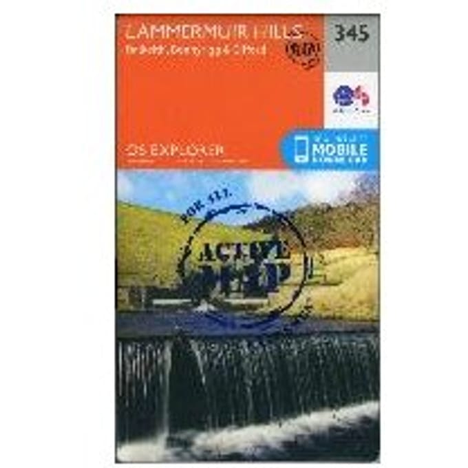 Lammermuir Hills - Ordnance Survey