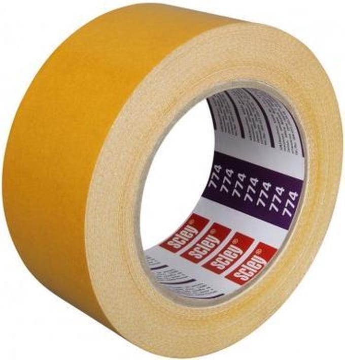 Dubbelzijdig Vloertape 48 mm x 25 m