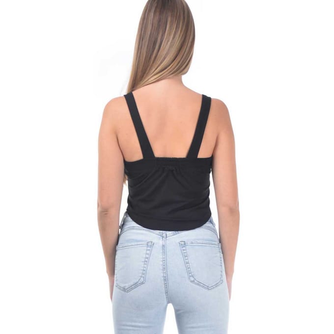 Outer Vision Top - Alzira top - S tot 4XL - voor Vrouwen - zwart