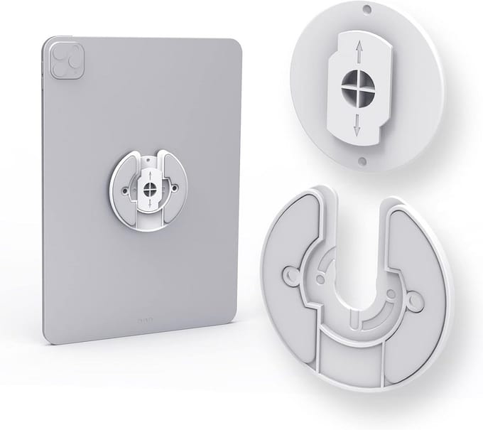 Universele Verstelbare 90 Graden Tablet Wandhouder voor E-reader en Kindle tot 1,3 KG
