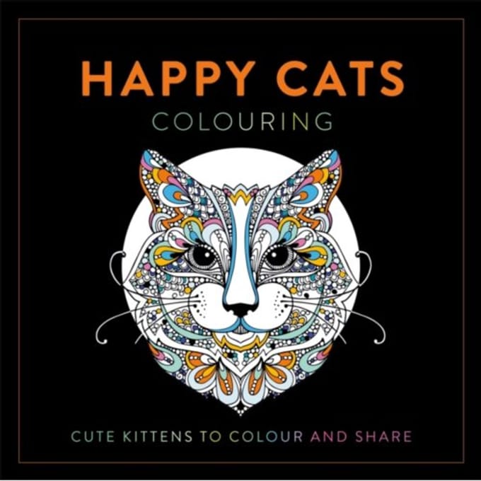 Happy Cats Colouring - LOM ART