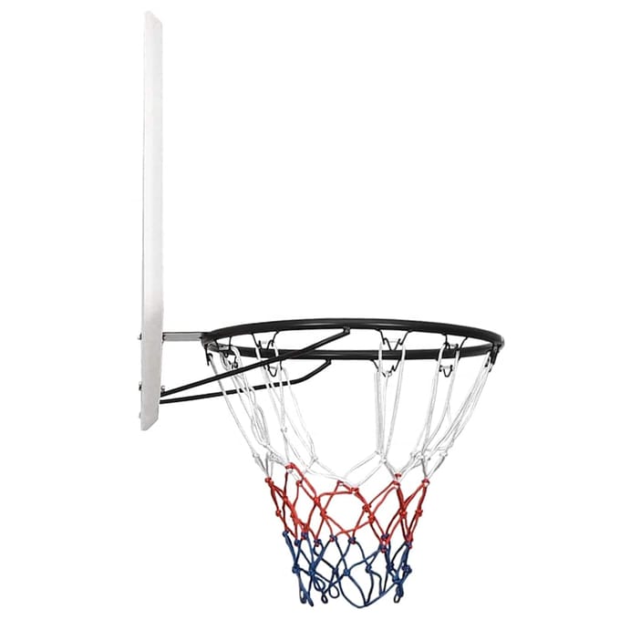 Panier de basket-ball Blanc 90x60x2 cm Polyéthylène