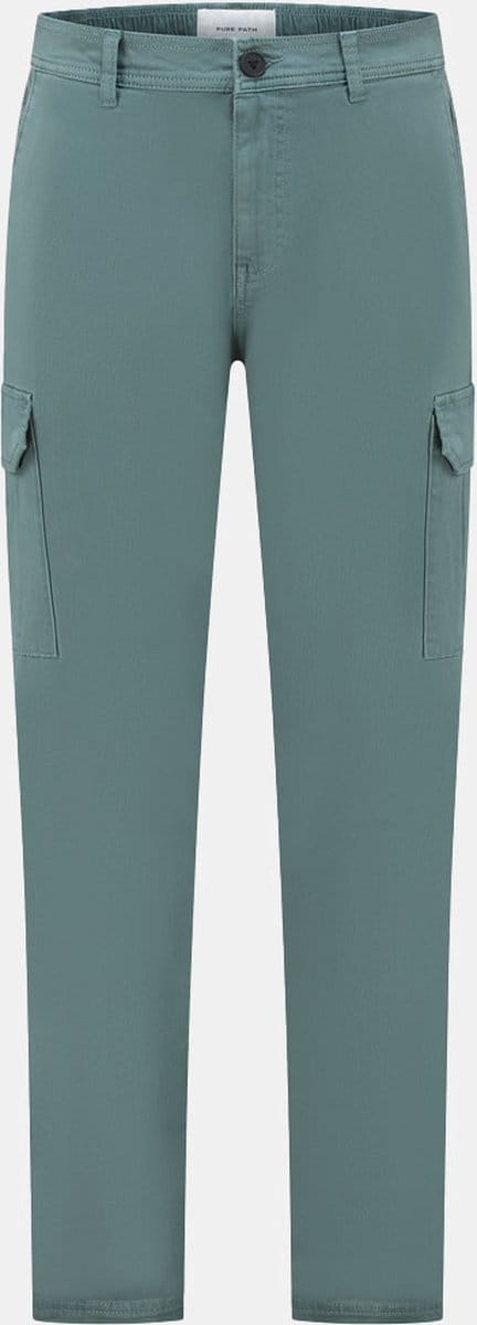 Purewhite Garment Dye Cargo Pants