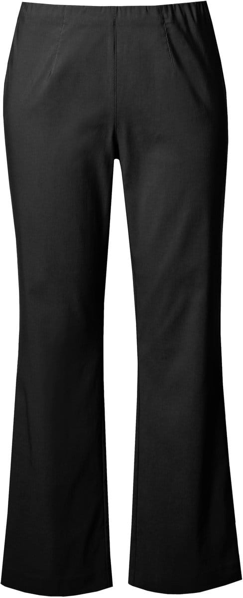 Ulla Popken - Dames - Bengalin broek - Zwart - Maat 27