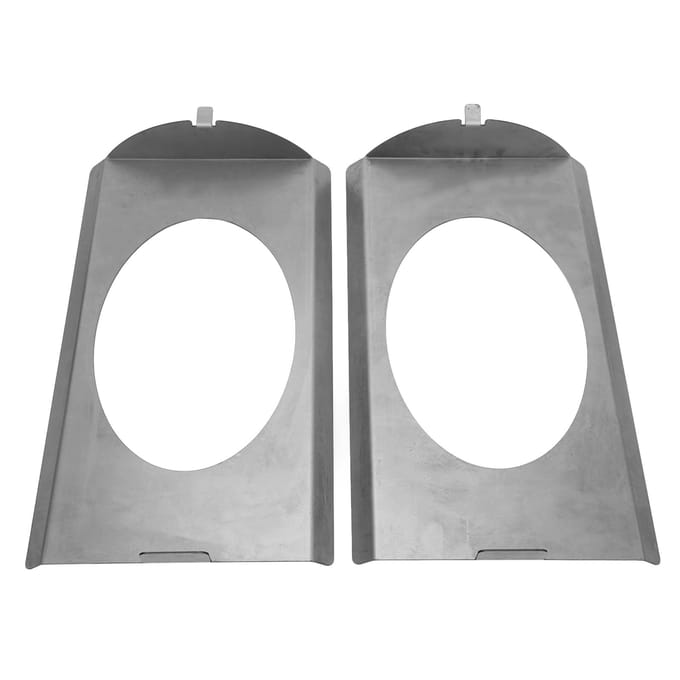 2 pièces Gauche Droite Supports d'Haut-parleur de Siège Arrière Remplacement pour Chevy C10 1973?Squarebody 1987 pour 6x9 white