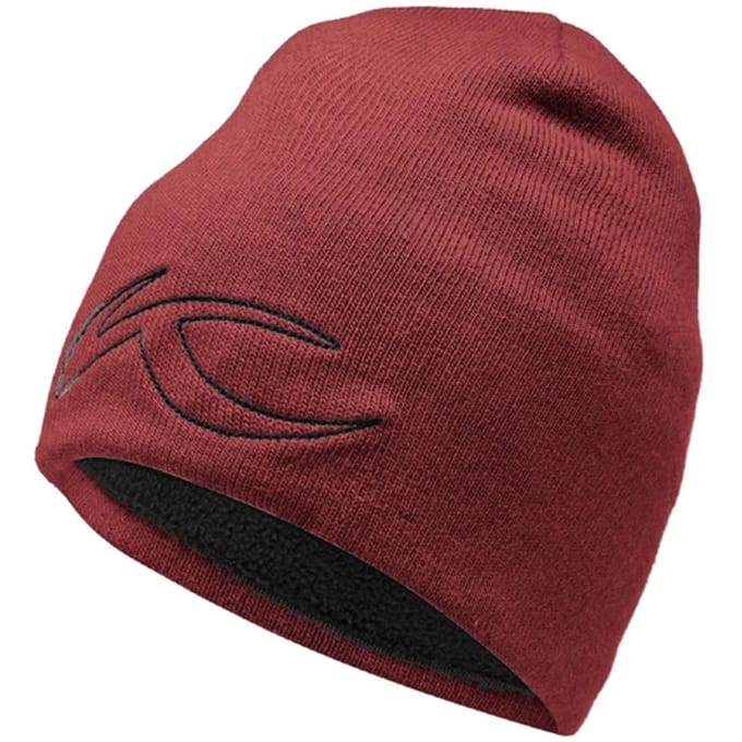 Muts KJUS Unisex Side Logo Beanie Carmine