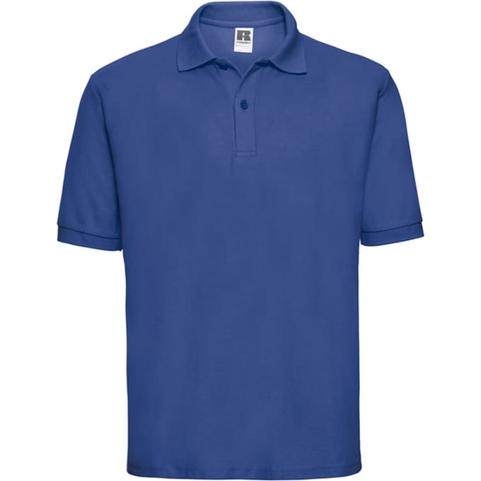 Russell Heren Klassiek Polycotton Poloshirt (Helder Koninklijk)