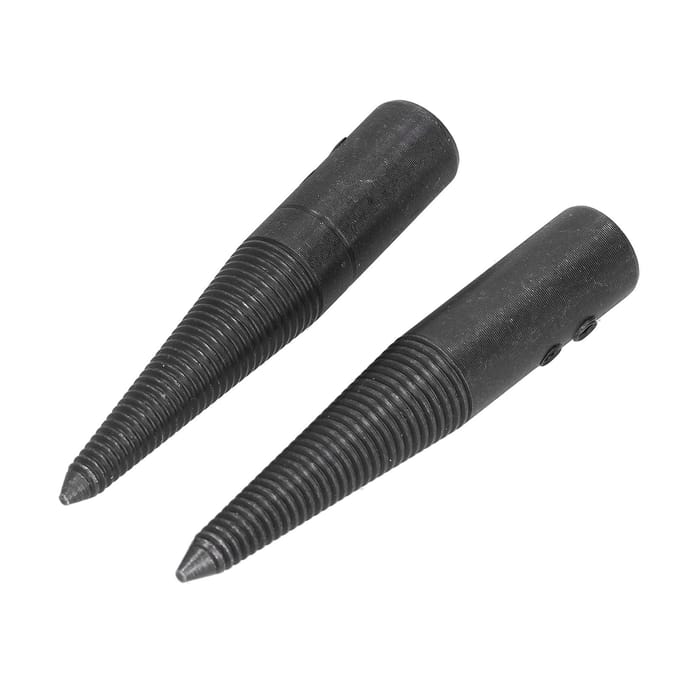Adaptateur de broche conique 6 pièces, sûr, robuste, en acier, durable, stable, fileté, pour