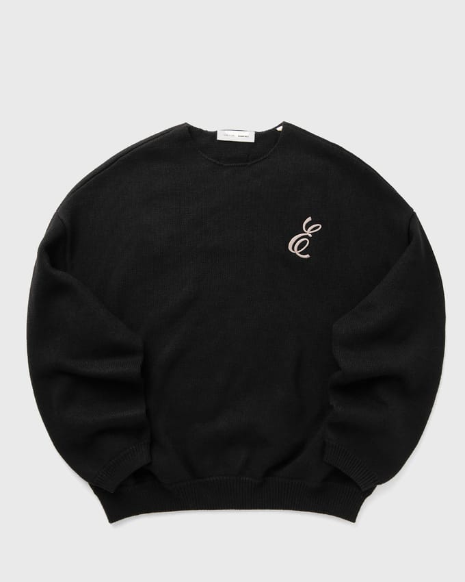 WAFFLE CREWNECK SWEATER
