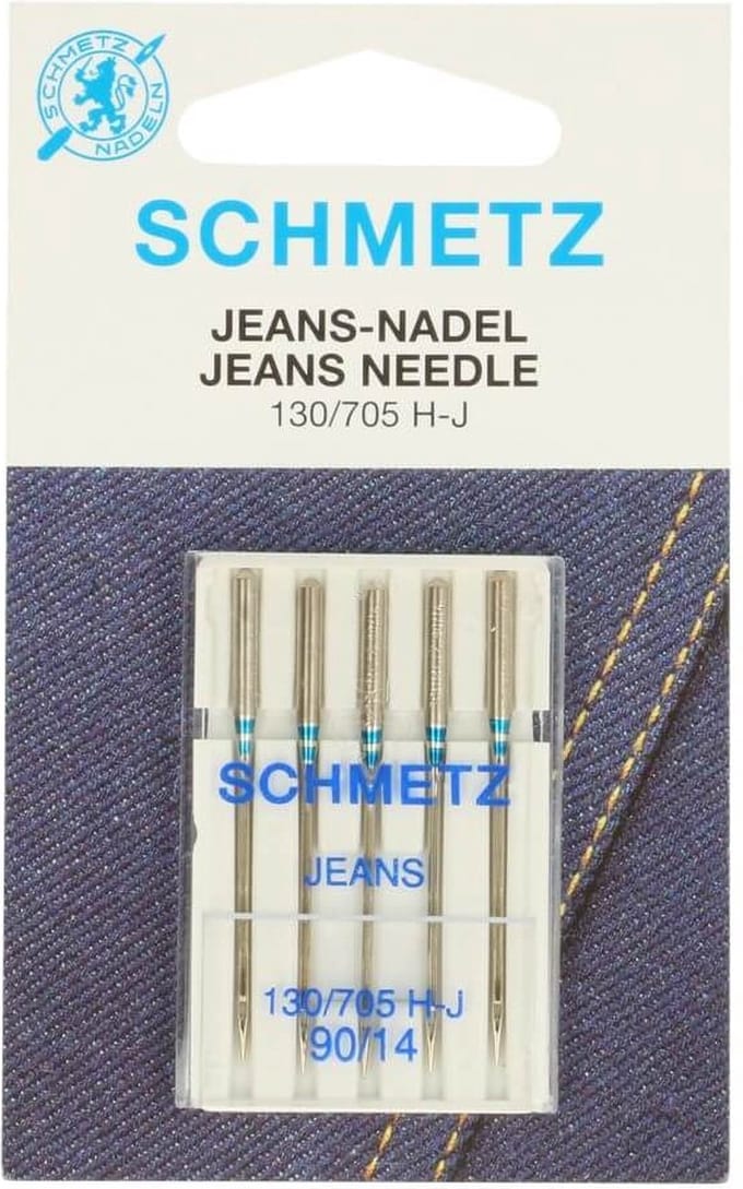 Naaimachinenaalden jeans & denim dikte 90