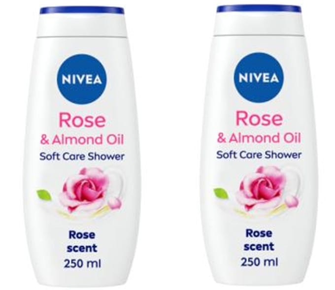 Nivea Douchegel - Rose & Almond Oil - DUOPAK - 2 x 250 ml