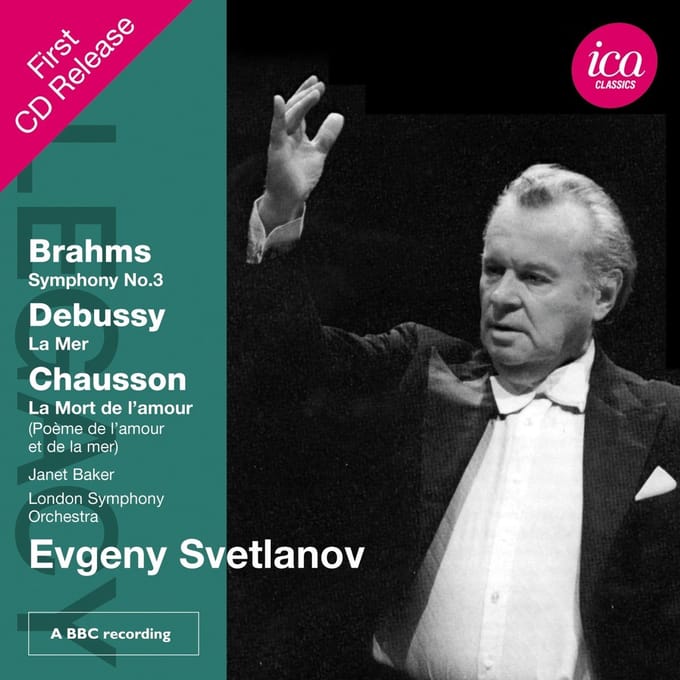 Evgeny Svetlanov, London Symphony Orchestra - Brahms: Symphony No.3 | Debussy: La Mer - Chausson (CD)