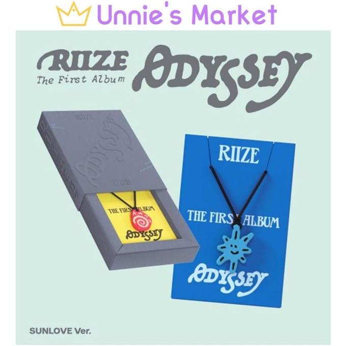 RIIZE [ODYSSEY] SUNLOVE Beperkte Editie (Slim album) SUN Ver. gray