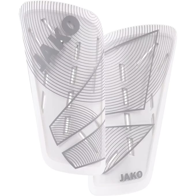 Jako River Pro Scheenbeschermer - Wit / Grijs | Maat: S