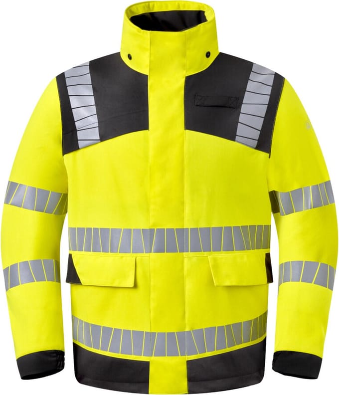 HAVEP Parka High Vis 50423 - Fluo Geel/Charcoal - M