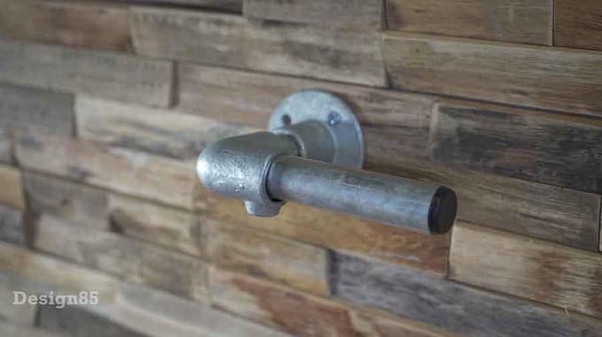Design85 toiletrolhouder steigerbuis