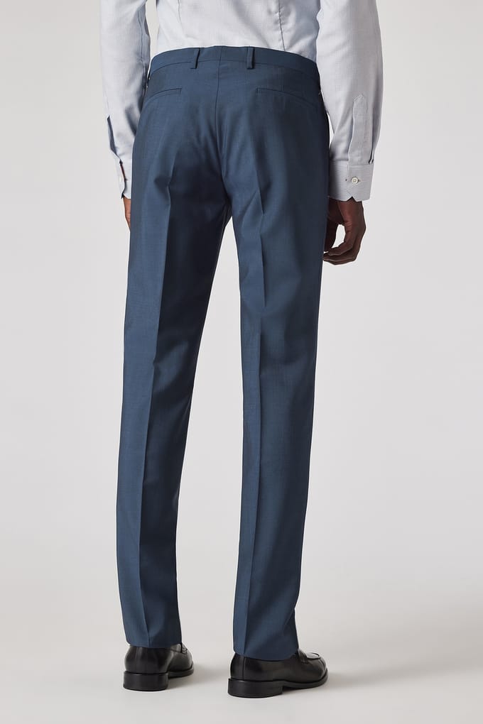Paul Smith Slim Fit 2btn Suit Petrol Blue Maat: 56 | Kostuumbroeken Outlet | Heren | Blauw