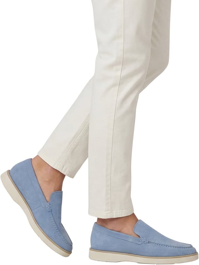 Giorgio Loafers lichtblauw