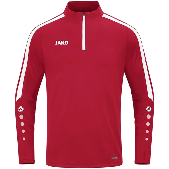 Jako Power Ziptop Heren - Rood | Maat: S