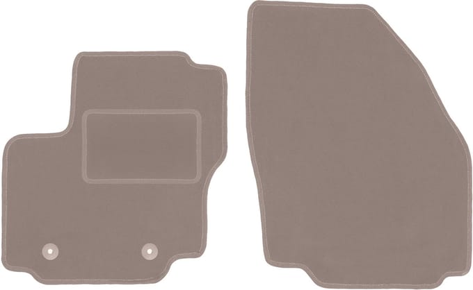 Beige voormatten voor: Ford Galaxy MK2 minivan (2006-2011)