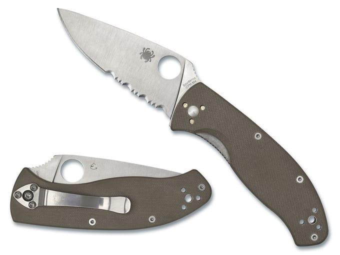 Spyderco Zakmes Tenacious Brown CPM M4 CE