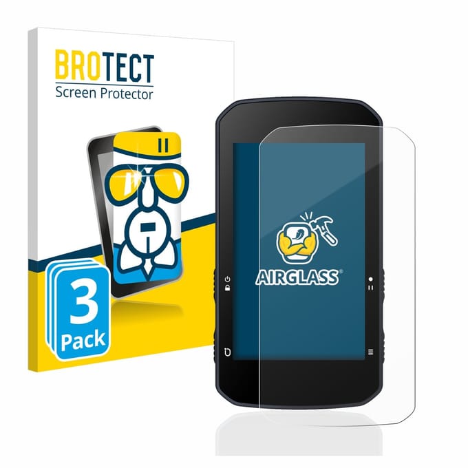 Screenprotector 3 Stuks voor Bryton Rider 750 Beschermglas transparant