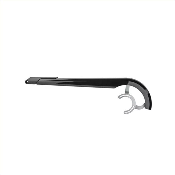 Hesling Kettingscherm - Open Type - Geschikt voor Bosch Gen 3 - 42-46T - Zwart - 52x15 cm