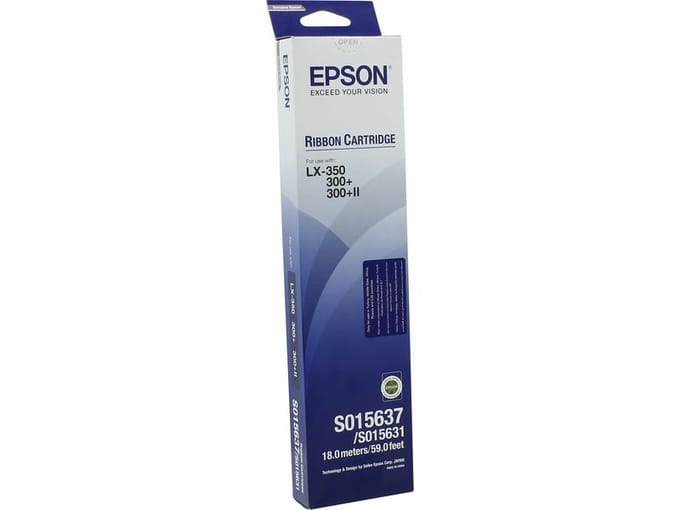 Epson S015637 inktlint zwart (origineel)