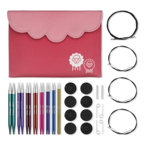 KnitPro Zing Deluxe verwisselbare naaldenset 3.5-8.0mm