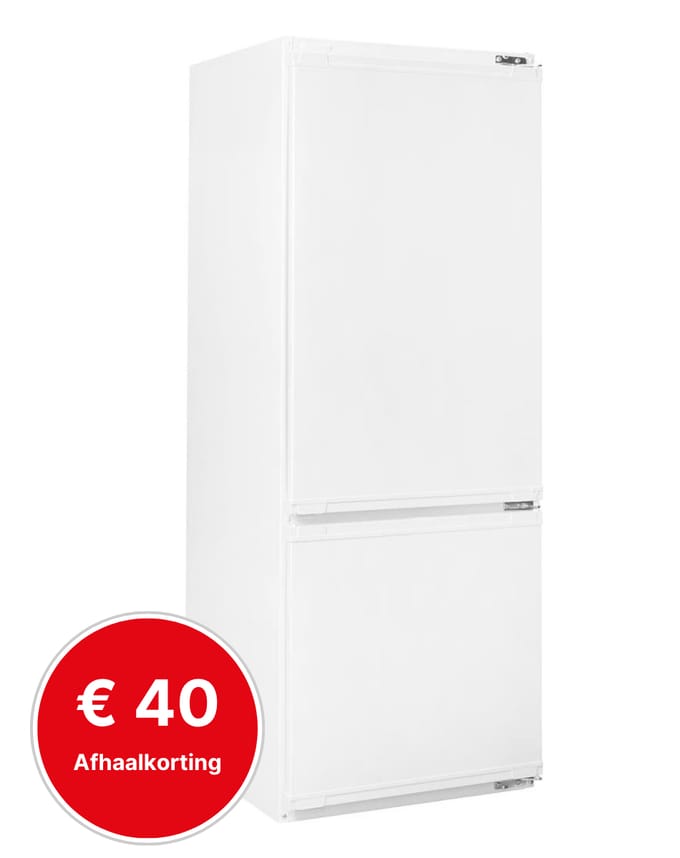 Beko BCSA240K4SN | inbouw koelvriescombinatie | 144 145 cm | Sleepdeur