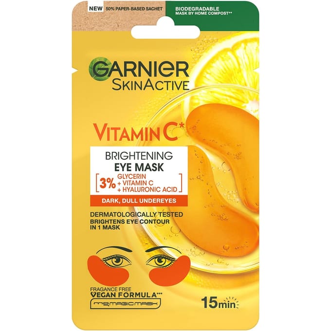 Garnier Brightening Eye Mask with Vitamin C 5g