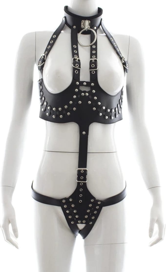 vscnovelty® Fetish dress - zwart