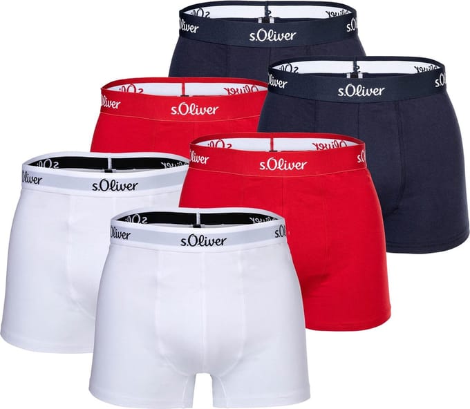 s.Oliver Boxershorts Set van 6