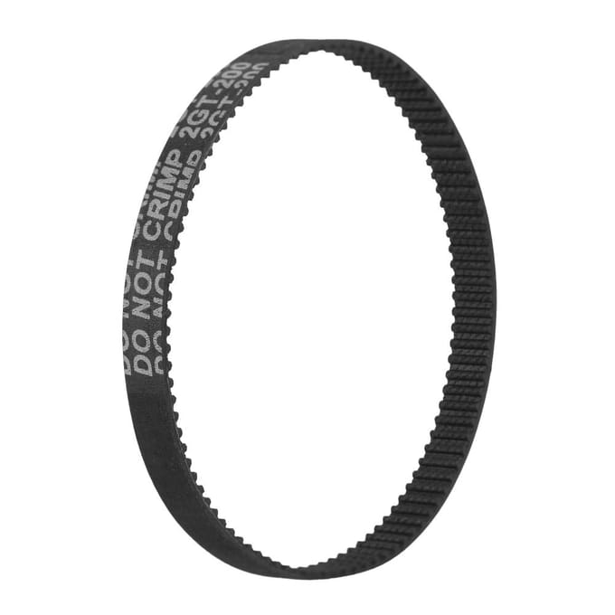 6mm Breedte GT2 Rubberen Gesloten Lus Synchronische Tandriem voor 3D Printer (GT2-300mm) black